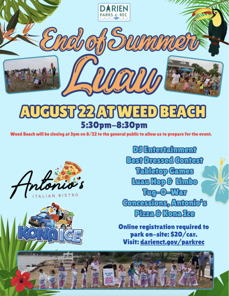 Poster Weed Beach Luau 2025